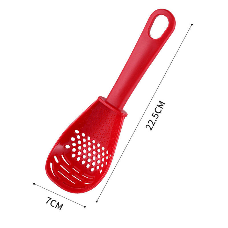Multifunktsionaalne filterkurn Koduköök jahvatuslusikas jahvatamine ingver küüslaugupress silikoon munavalge eraldaja U3