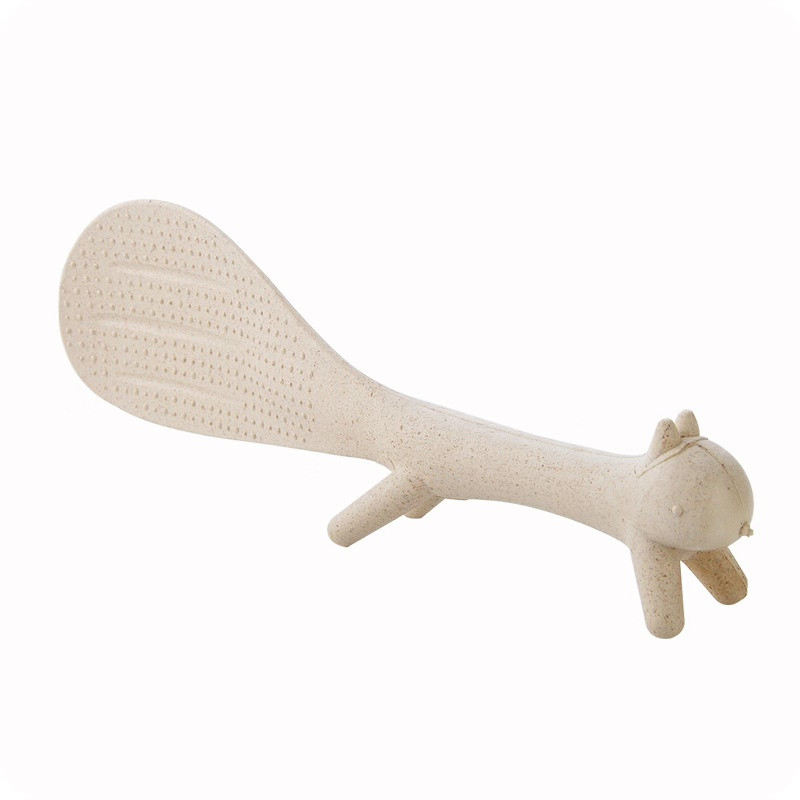 Rīsu karote Ziemeļvalstu PP multfilma Mājas virtuve Vāveres forma Rīsu karote karote zupas mērces lāpstiņa