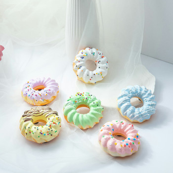 Artificail Dounts Simulation Cake Fake Food Photo Prop Παιδικά Βοηθήματα Διδασκαλίας Διακόσμηση τραπεζιού γάμου Στολίδια σπιτιού