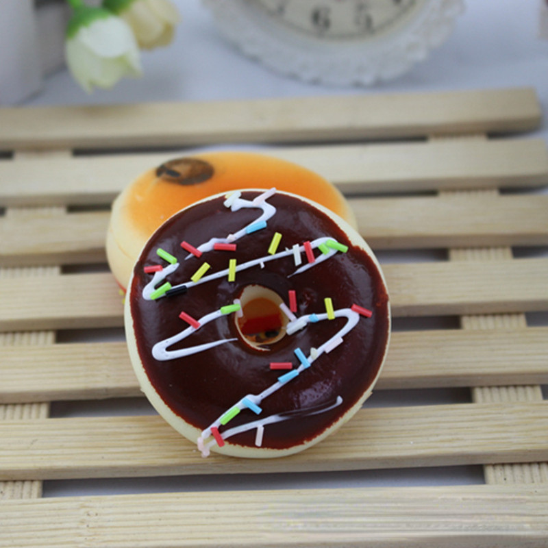 8kom Umjetne krafne Ukrasi Hrana Pu materijal Simulacija krafni Kruh Model tijesta Lažne grickalice Dekoracija Kalupi Pribor