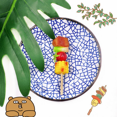 1PC Mini Jucărie Artificială Alimentare Simulare Grătar Accesorii în miniatură pentru Casa de păpuși Decorare bucătărie Artizanat Jucării pentru copii