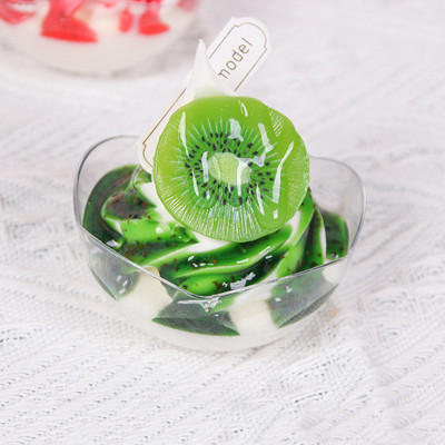 Kodusimulatsioon Pehmed lõhnavad tassikoogid Võltsitud jäätisekauss Model Dekoratsioonirekvisiidid Toidumudel Pulmarekvisiidid