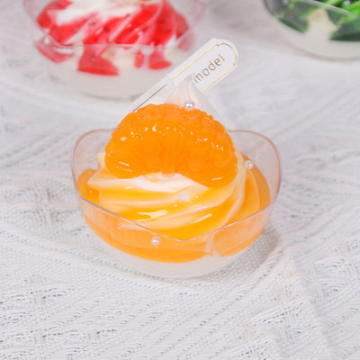 Kodusimulatsioon Pehmed lõhnavad tassikoogid Võltsitud jäätisekauss Model Dekoratsioonirekvisiidid Toidumudel Pulmarekvisiidid