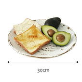 Pâine prăjită de fitness pentru slăbire falsă Felii de avocado Furnizorul de alimente false arată elemente de recuzită pentru mâncare de simulare