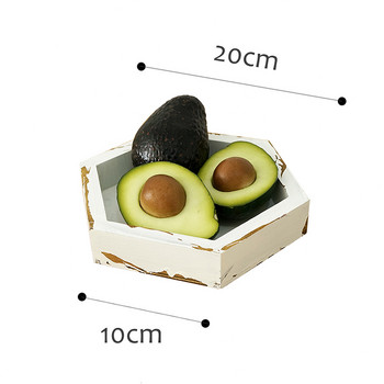 Fake Weight Loss Fitness Toast Avocado Slices Fake Food Supplier δείχνει Food Simulation Props Takeout