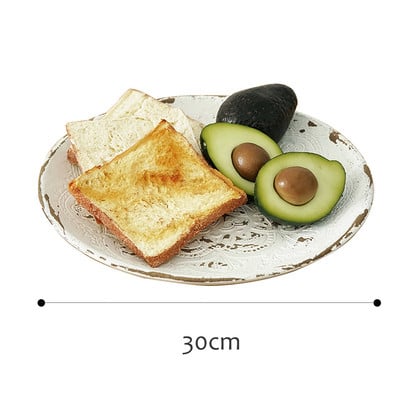 Fake Weight Loss Fitness Toast Avocado Slices Fake Food Supplier δείχνει Food Simulation Props Takeout