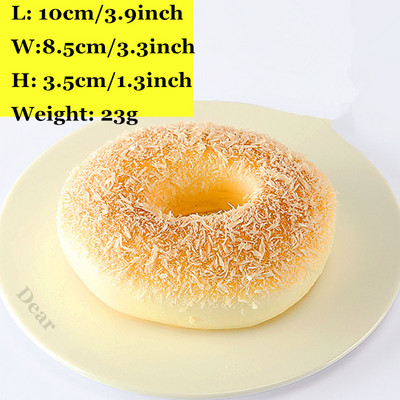 27 de tipuri de burgeri de pâine falsă gogoși artificiale prăjituri prăjite Accesorii pentru casă Recuzită pentru fotografie Vitrine Jucării pentru copii