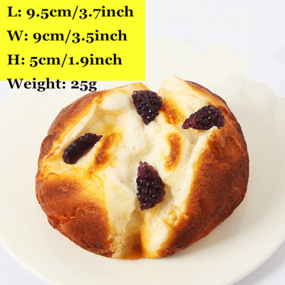 27 de tipuri de burgeri de pâine falsă gogoși artificiale prăjituri prăjite Accesorii pentru casă Recuzită pentru fotografie Vitrine Jucării pentru copii