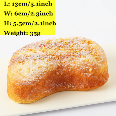 27 de tipuri de burgeri de pâine falsă gogoși artificiale prăjituri prăjite Accesorii pentru casă Recuzită pentru fotografie Vitrine Jucării pentru copii