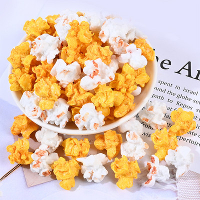 10PC Τεχνητό Popcorn Fake Food Simulation Κατάστημα Διακοσμητικό Παιδικό Φωτογραφικό Στήριγμα Γαμήλιο πάρτι Διακόσμηση σπιτιού Εμφάνιση επιδορπίων