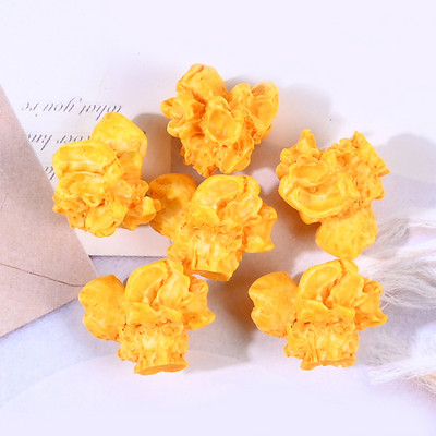 10 tk Kunstlik popkorn võltsitud toidu simulatsioonipood Dekoratiivsed lastefotograafia rekvisiidid pulmapidu Kodukaunistusega magustoidu väljapanek