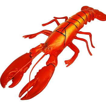 Προσομοίωση Fake Food Photography Prop Decor Lifelike Lobster Model Decor Τεχνητό φαγητό Δημιουργικό ρεαλιστικό ντεκόρ σε σχήμα αστακού