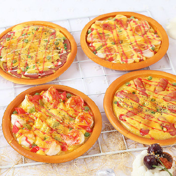 Fake Pizza Simulation Food Model Artificial Western Cuisine Prop Παιδιά παίζουν παιχνίδια INS Photography Props Διακόσμηση σπιτιού