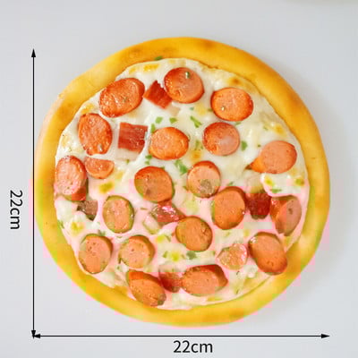 Simulacija lažne pizze Model hrane Umjetni rekvizit zapadne kuhinje Igračke za igru INS Rekviziti za fotografiju Uređenje doma