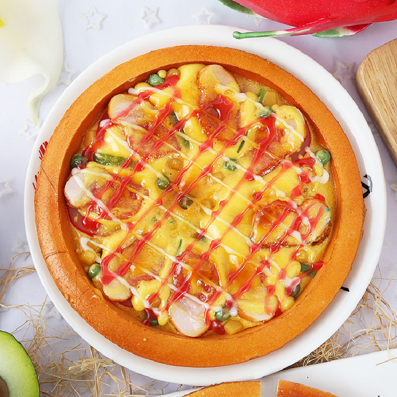 Simulacija lažne pizze Model hrane Umjetni rekvizit zapadne kuhinje Igračke za igru INS Rekviziti za fotografiju Uređenje doma