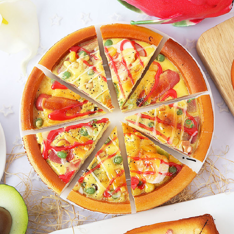 Simulacija lažne pizze Model hrane Umjetni rekvizit zapadne kuhinje Igračke za igru INS Rekviziti za fotografiju Uređenje doma