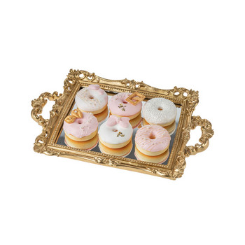 ροζ στυλ Artificial Donuts Fake Cake Simulation Donuts Decoration Window Fake Snack Ice Cream Ins Wind Food Photographi Prop