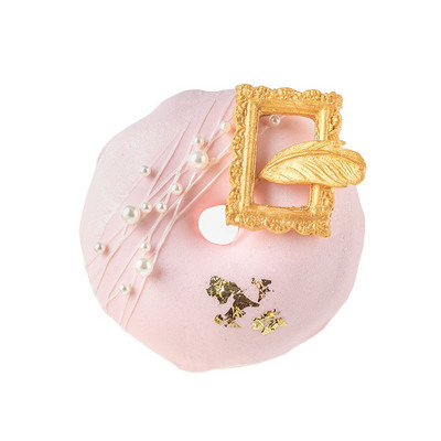 stil roz gogoși artificiale simulare de tort fals gogoși Decorarea ferestrei gustare falsă înghețată în vânt mâncare accesoriu fotografic