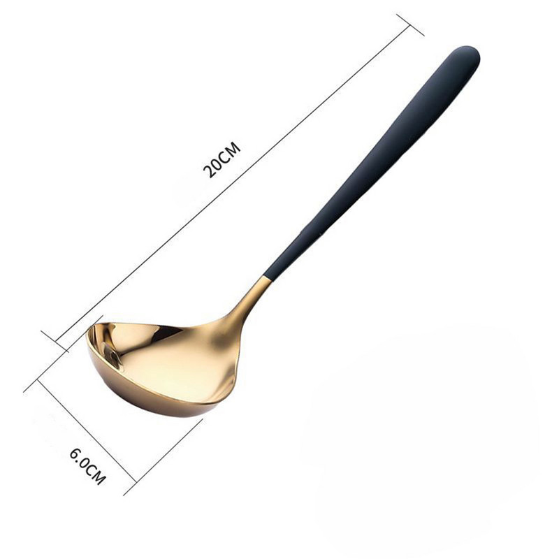 1PC bucătărie mâner lung lingură din oțel inoxidabil desert orez supă lingură linguriță linguri gătit Accesorii bucătărie Gadget-uri pentru casă