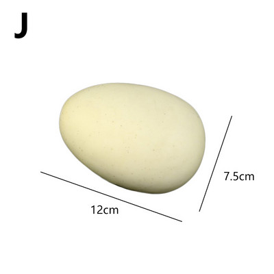 Simulare artificială falsă ouă de struț mari de dinozaur Cadouri de Paște Recuzită alimentară Jucării pentru copii Hotel Restaurant Magazin Decorare