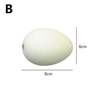 Simulare artificială falsă ouă de struț mari de dinozaur Cadouri de Paște Recuzită alimentară Jucării pentru copii Hotel Restaurant Magazin Decorare