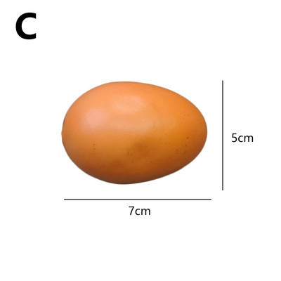 Simulare artificială falsă ouă de struț mari de dinozaur Cadouri de Paște Recuzită alimentară Jucării pentru copii Hotel Restaurant Magazin Decorare