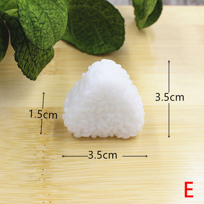 Mâncare falsă artificială Sushi Somon Model Rollo de orez Recuzită pentru fotografie Ornament de casă Artizanat Decorare alimentară Jucării pentru copii Simulare