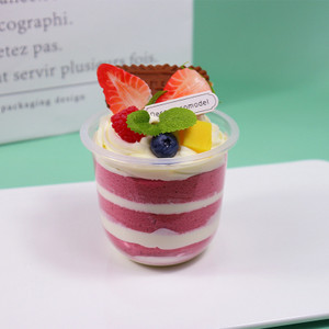 Bucătărie artificială Prăjituri cu fructe Desert Decorare alimentară falsă Fotografie Simulare alimentară Pro Model de tort Decorare masă de ceai