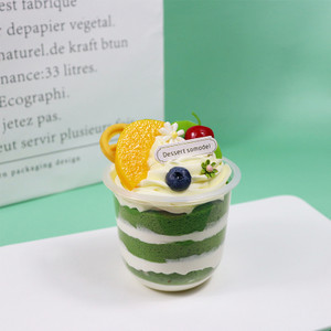 Bucătărie artificială Prăjituri cu fructe Desert Decorare alimentară falsă Fotografie Simulare alimentară Pro Model de tort Decorare masă de ceai