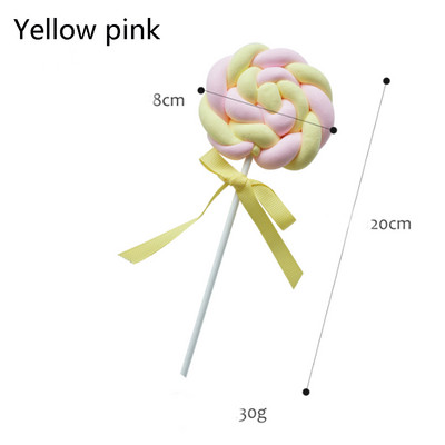 1 buc simulare acadele din bumbac vitrine de prăjituri amenajate fundal pentru fotografie bomboane false acadea simulată