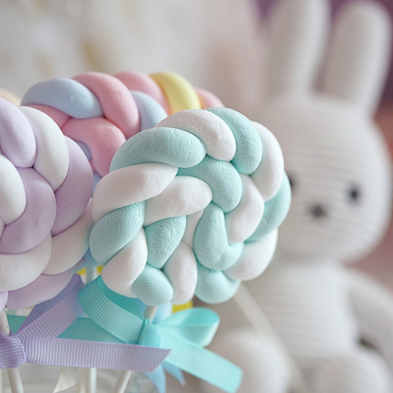 1 buc simulare acadele din bumbac vitrine de prăjituri amenajate fundal pentru fotografie bomboane false acadea simulată