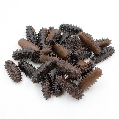 Προσομοίωση Sea Cucumber Artificial Food Aquatic Sea Cucumber Model Fun Food Photography Props Παιδικά παιχνίδια holothurian Simul