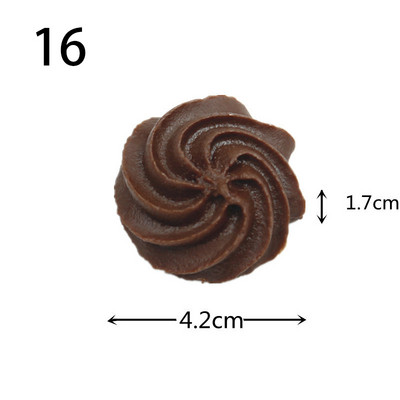 Dirbtinis sausainis Dirbtinis sausainis modelis Namų modeliavimas sausainis maistas desertas kepimas virtuvės dekoravimas stalo langų rekvizitai