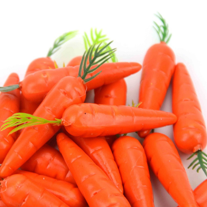 30 de bucăți 2022 Morcov Artificial Plastic Spumă Fructe și Legume Acasa Petrecere Decorare de nuntă Rechizite de Crăciun Morcov fals