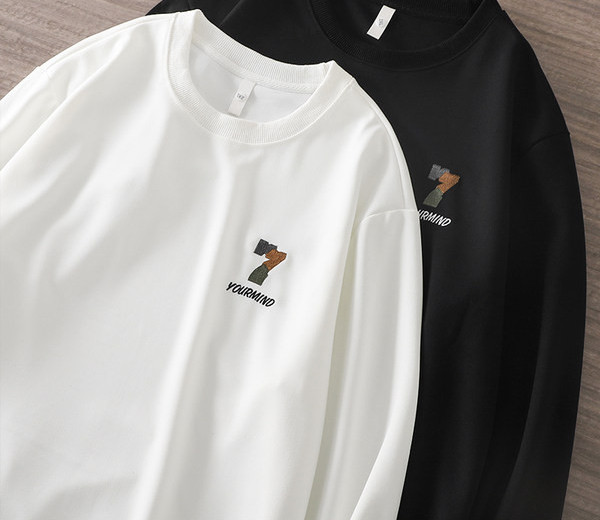 Bluza barbateasca cu broderie