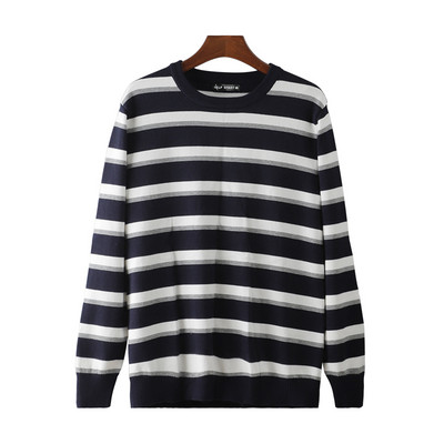 Bluza cu maneca lunga in dungi pentru barbati