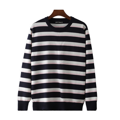 Bluza cu maneca lunga in dungi pentru barbati