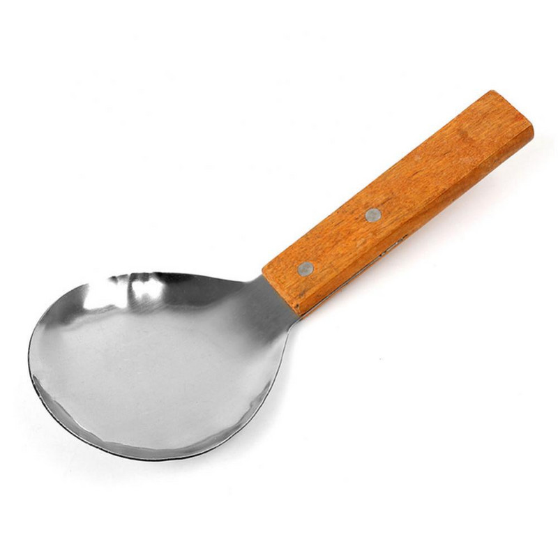 Lopatica za jelo Posuđe od nehrđajućeg čelika Kuhinjska žlica velikog kapaciteta Posuda za juhu od riže