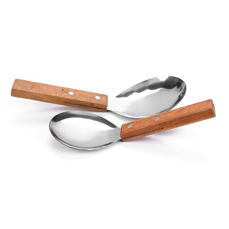 Lopatica za jelo Posuđe od nehrđajućeg čelika Kuhinjska žlica velikog kapaciteta Posuda za juhu od riže