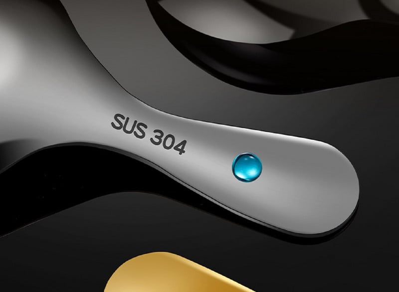 Kvaliteetne roostevabast terasest lusikas 304 magustoidu paksendatud jäätis jäätiselusikas loominguline pallikaevaja