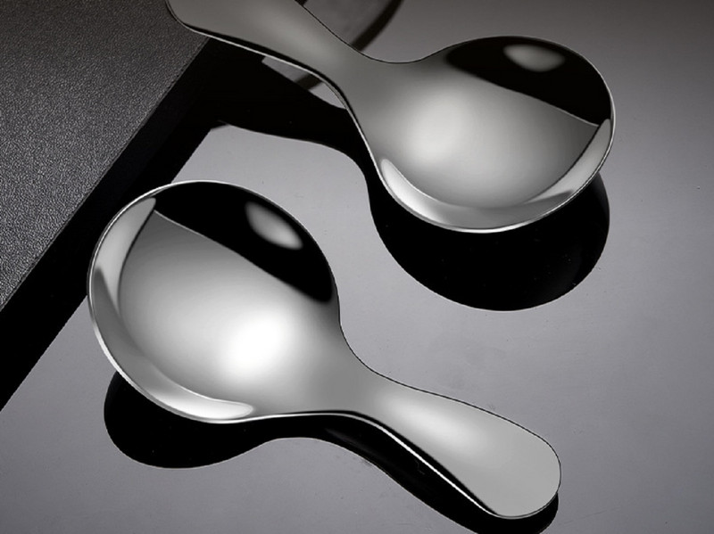 Kvaliteetne roostevabast terasest lusikas 304 magustoidu paksendatud jäätis jäätiselusikas loominguline pallikaevaja