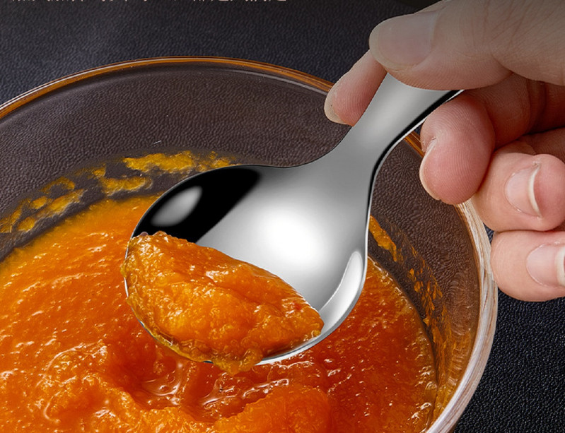 Kvaliteetne roostevabast terasest lusikas 304 magustoidu paksendatud jäätis jäätiselusikas loominguline pallikaevaja