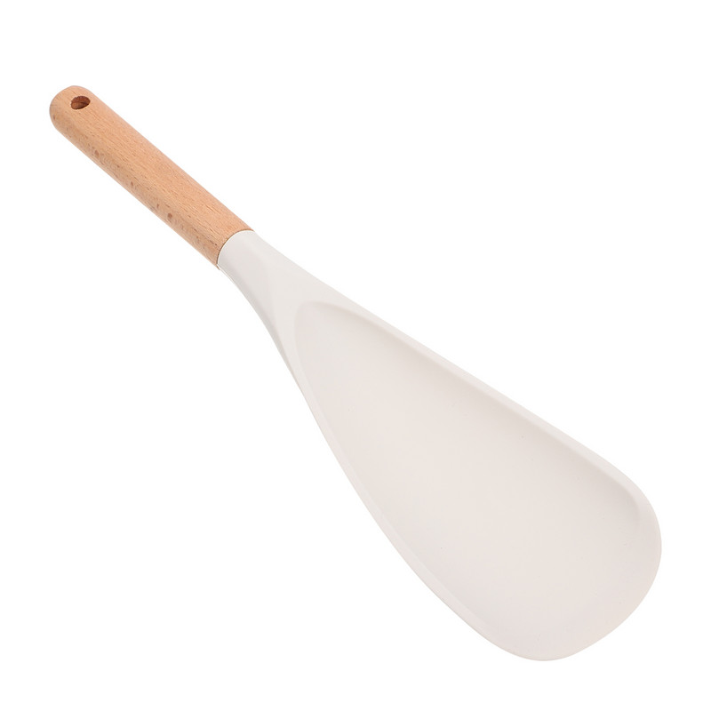 Ryžių irklentės šaukštas Silikoninė mentelė Serviravimo kaušelis Šaukštai Kepimo pagaliukas Ne virtuvės viryklė Sušių reikmenys Kinietiški irklai Azijietiški