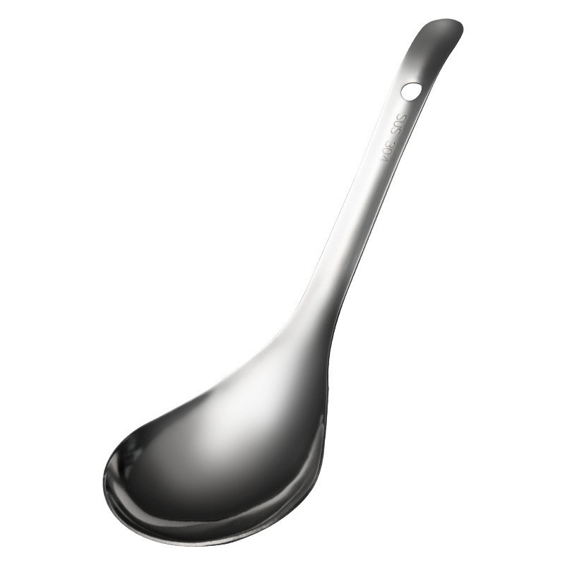 Lingură mare de orez din oțel inoxidabil 304 Lingură multifuncțională de bucătărie cu mâner lung pentru servire ustensile de gătit Instrument de bucătărie