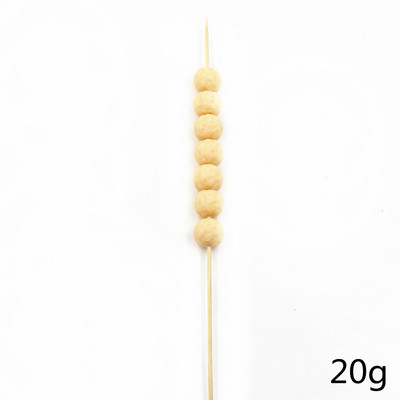 Umjetna hrana PVC simulacija BBQ Kebab Model goveđeg ražnja s kuglicama