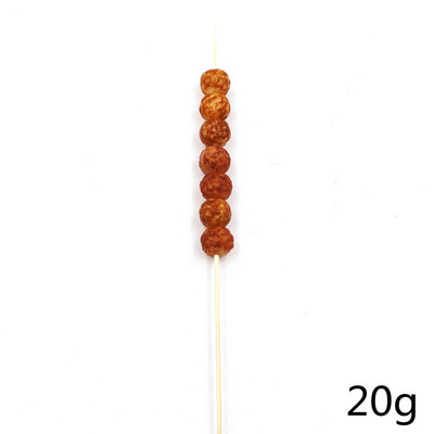Umjetna hrana PVC simulacija BBQ Kebab Model goveđeg ražnja s kuglicama