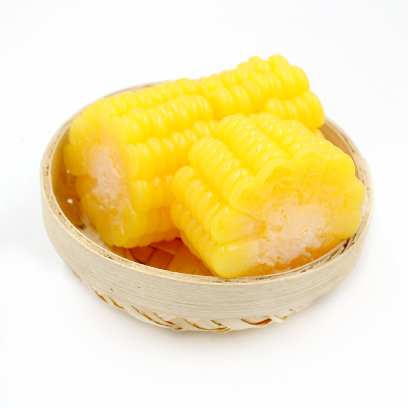 Mākslīgā pārtika viesnīcas ēdamistaba restorāna virtuves dekors mākslīgā simulācija kukurūzas kukurūzas nūju vālītes modelis viltus pārtikas foto rekvizīti