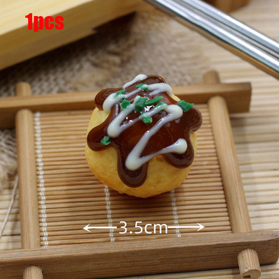 Μπάλες χταποδιού τεχνητού ιαπωνικού στιλ Ψεύτικα τρόφιμα Μοντέλο κεφτέ από PVC Δείγμα κουζίνας Δείγμα φωτογραφίας Προβολή παραθύρου εστιατορίου