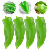 Τεχνητές πιπεριές Λαχανικά Chilipepper Μίνι Προσομοίωση Μοντέλου Faux Fake Μινιατούρα Ρεαλιστική Οθόνη Αληθινή Διακόσμηση