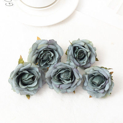 5 tk roosipead kunstsiidist lilled pulmadeks kodupeoks sünnipäevaks jõulukoogi kaunistamiseks meisterdamise pärg valge võltslill